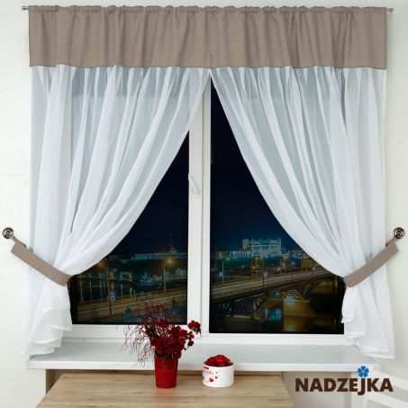 Комплект штор Фальсо на ленте